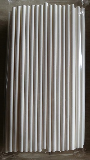 白色6*197平口/裸管/10000支/三层纸